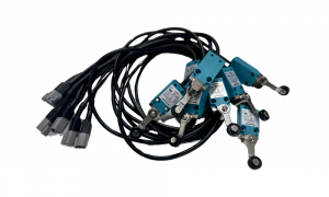 Threaded inductive proximity sensors with long cables and plug connectors for industrial automation